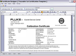 Electrical Calibration Software